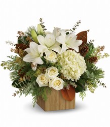 Snowy Woods Bouquet from In Full Bloom in Farmingdale, NY